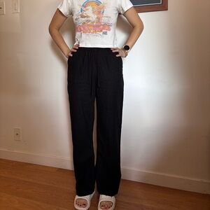 Abercrombie & Fitch Black Women's Trousers